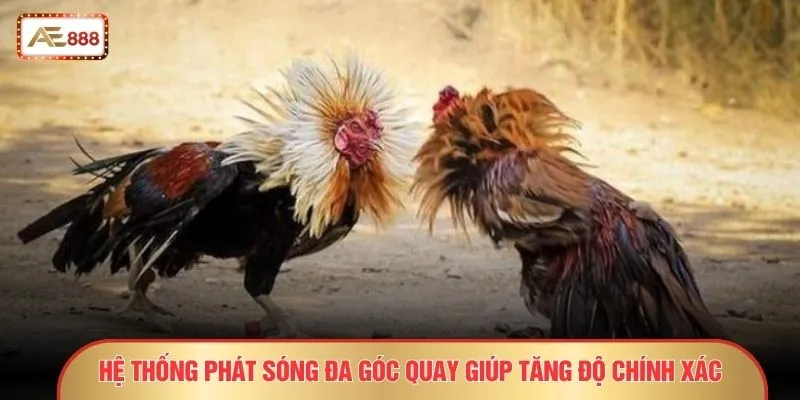 Hệ thống phát sóng đa góc quay giúp tăng độ chính xác