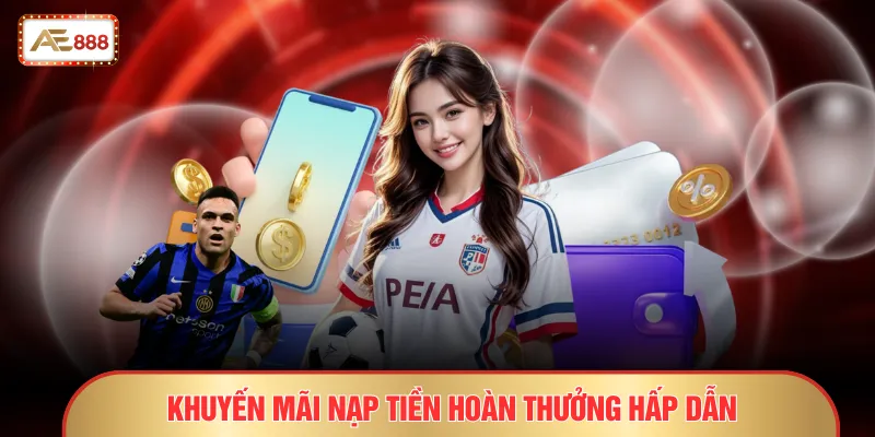 Khuyến mãi nạp tiền hoàn thưởng hấp dẫn